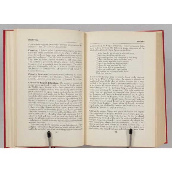 A Handbook to Literature by Thrall and Hibbard, The Odyssey Press 1936 - Picture 6 of 10